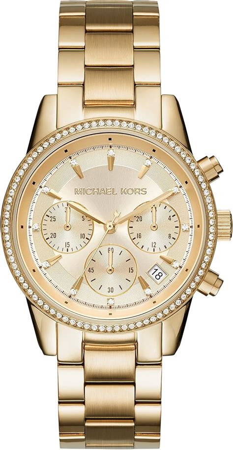 montre michael kors femme nouveaute|Michael Kors watch model nadja.